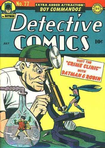 Detective Comics #77 (Image: DC; cover art by Bob Kane)